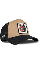 Gorra Negro-Visón Trucker