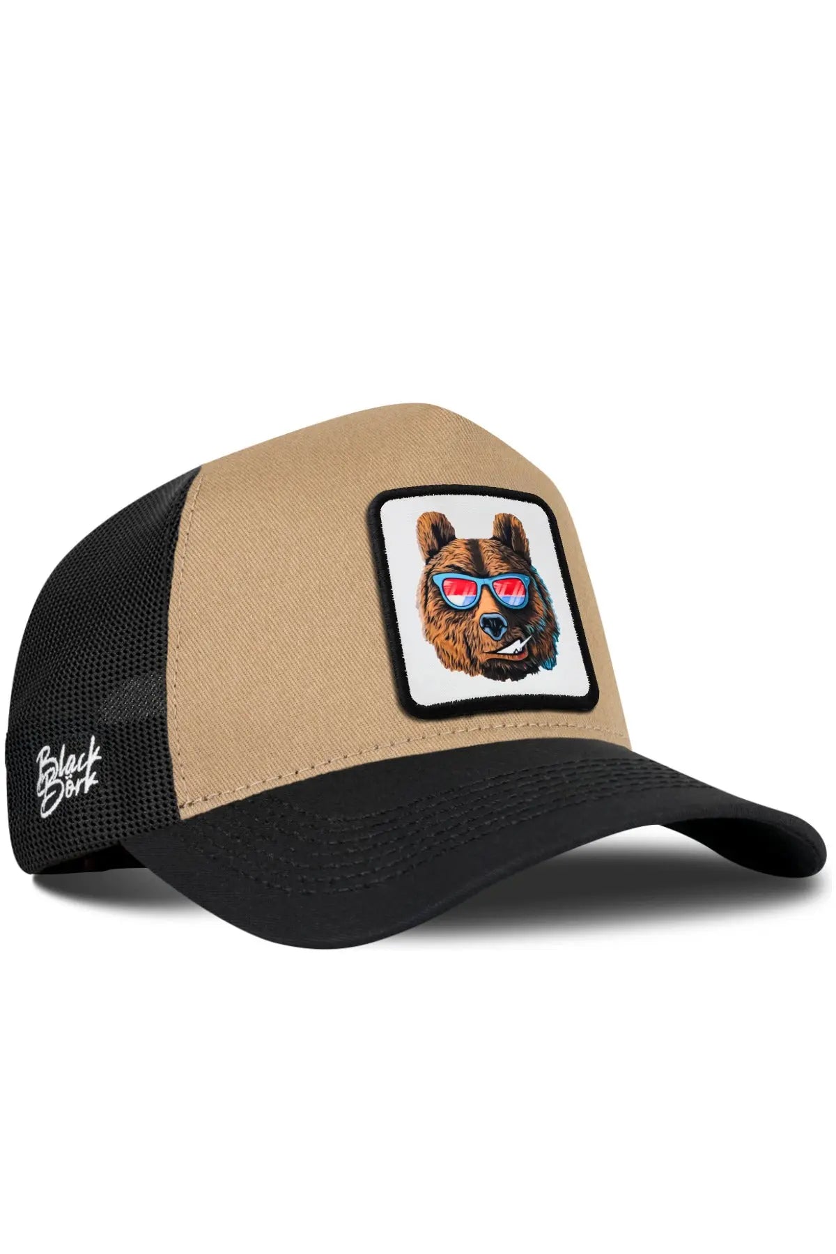 Gorra Negro-Visón Trucker BlackBörk