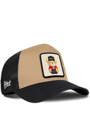 Gorra Negro-Visón Trucker
