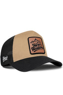 Gorra Negro-Visón Trucker