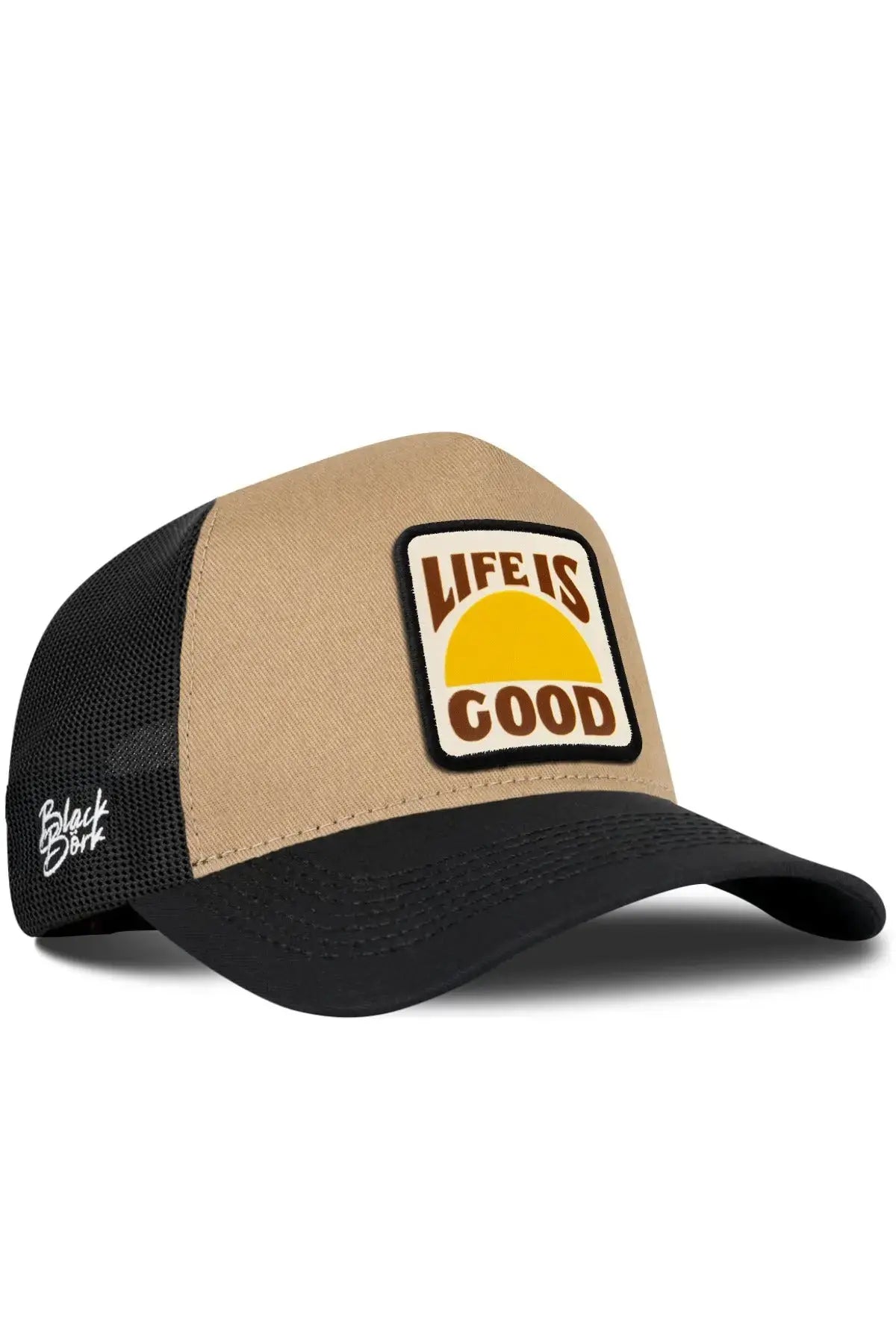 Gorra Negro-Visón Trucker BlackBörk