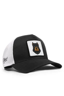 Gorra Negro-Blanco Cordura Trucker