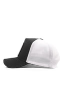 Gorra Negro-Blanco Cordura Trucker