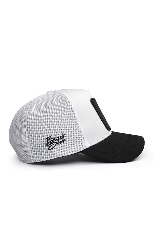 Gorra Negro-Blanco Trucker