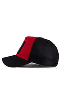 Gorra Negro-Rojo Trucker