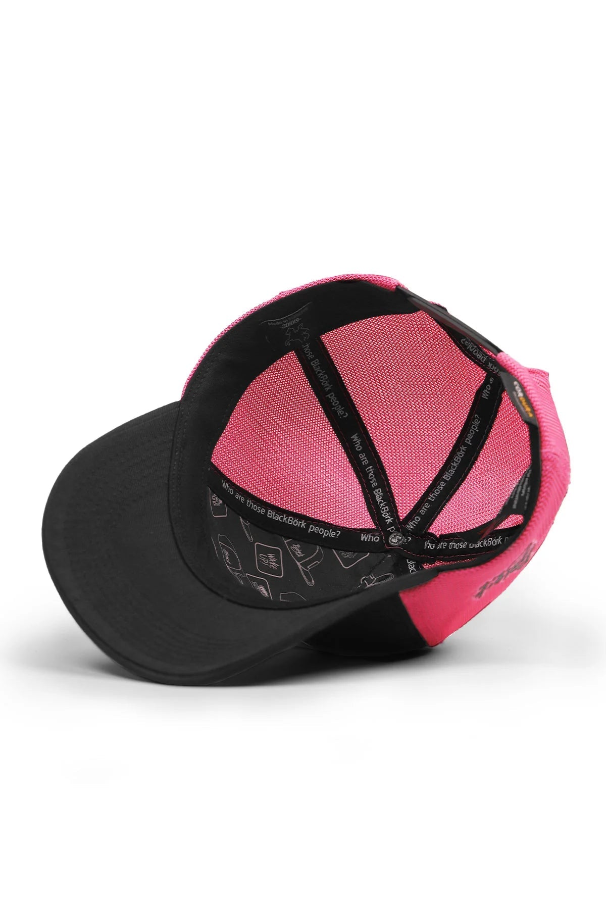 Gorra Negro-Rosa Cordura Trucker BlackBörk