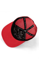 Gorra Roja Trucker Hip Hop Niños