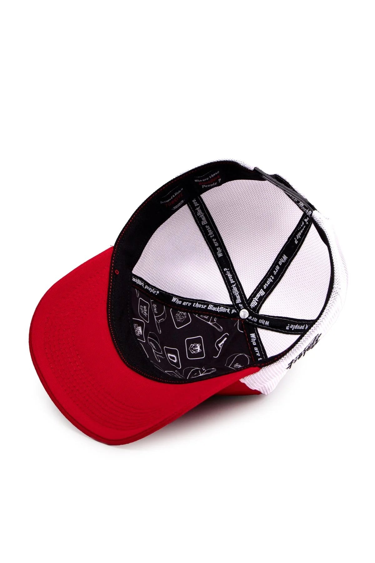 Gorra Rojo-Blanco Trucker BlackBörk