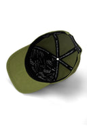 Gorra Verde Hip Hop Niños
