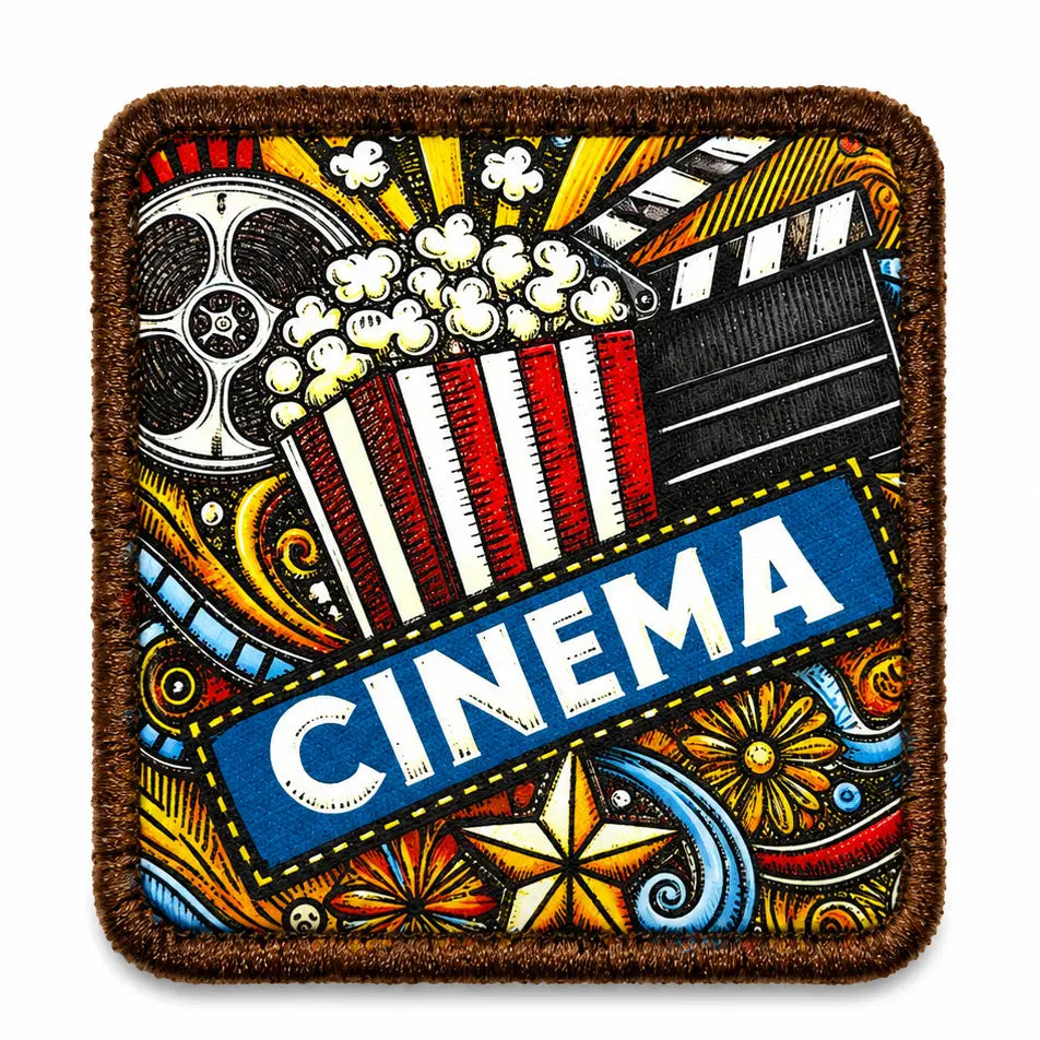 Parche Cinema para Gorras BlackBork BlackBörk