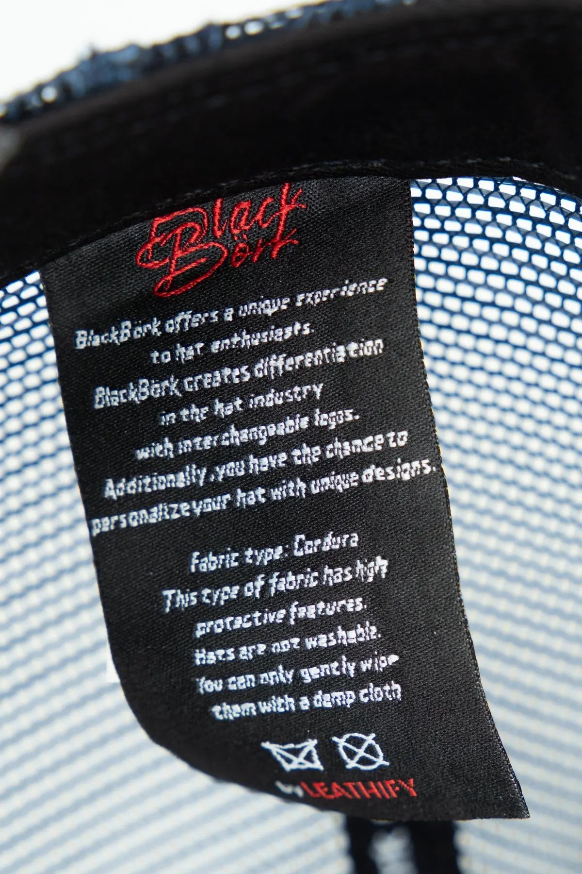 Gorra Marino Cordura Trucker BlackBörk