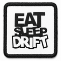 Parche Eat Sleep Drift para Gorras BlackBork BlackBörk