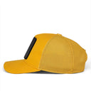 Gorra Amarilla Trucker Niños - Vista lateral | BlackBörk España