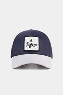 Gorra Blanco-Marino Seis Panel - Amazon ready