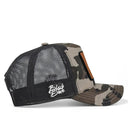 Gorra Camuflaje Trucker - Vista lateral izquierda | BlackBörk España