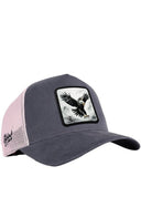 Gorra Gris-Rosa Trucker Clásico - Amazon ready