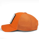 Gorra Naranja Trucker Niños - Vista lateral | BlackBörk España