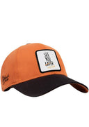 Gorra Negro-Ladrillo Seis Panel - Amazon ready