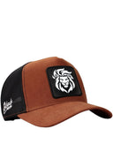 Gorra Camel-Negro Trucker - Amazon ready