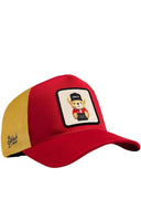 Gorra Rojo-Amarillo Trucker - Amazon ready