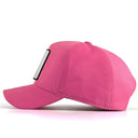 Gorra Rosa Béisbol - Vista lateral | BlackBörk España