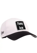 Gorra de Béisbol Premium Seis Paneles Negro - Blanco con Parche Funny How