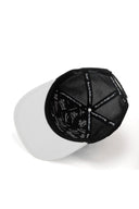 Gorra Blanco-Negro Trucker Hip Hop Niños