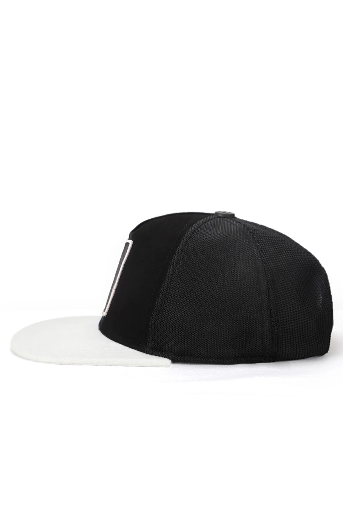 Gorra Blanco - Negro Trucker Hip Hop Niños BlackBörk