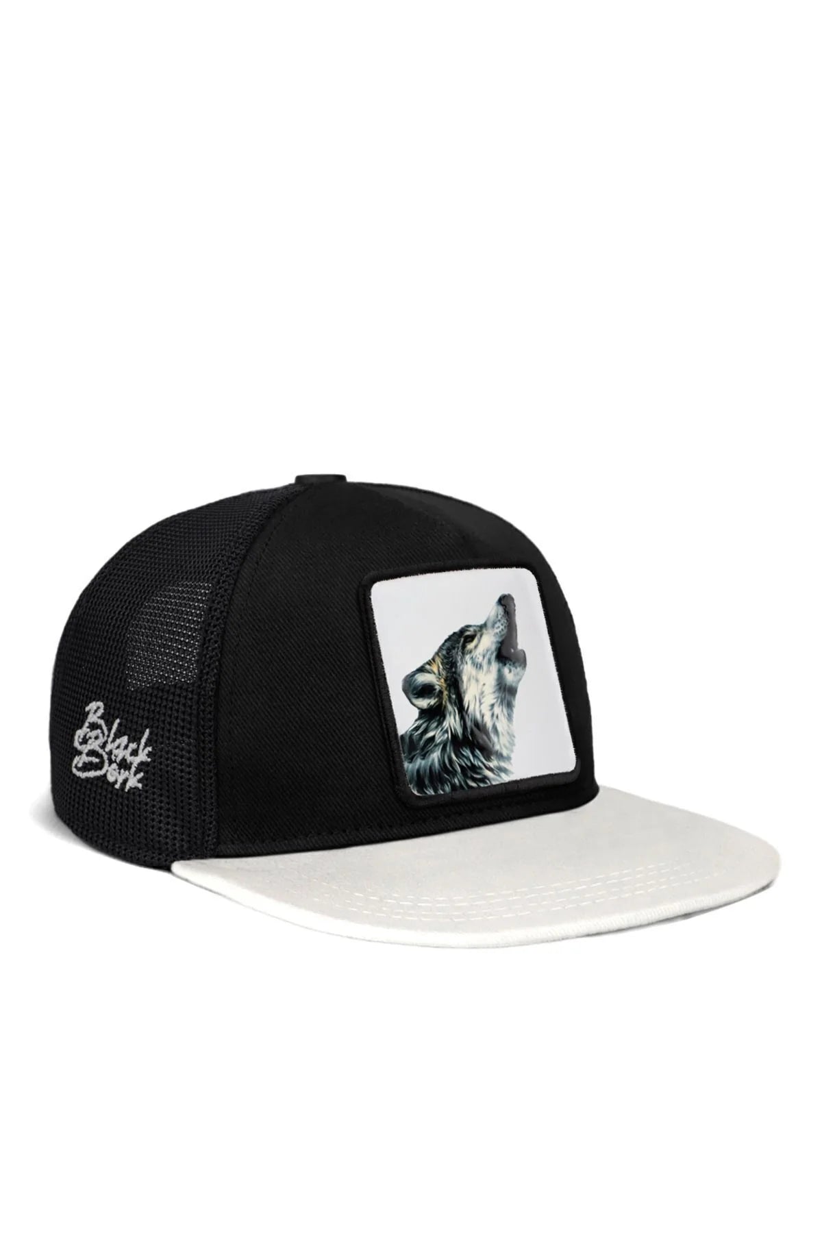 Gorra Blanco - Negro Trucker Hip Hop Niños BlackBörk