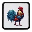Parche Gallo Colorido para Gorras BlackBork