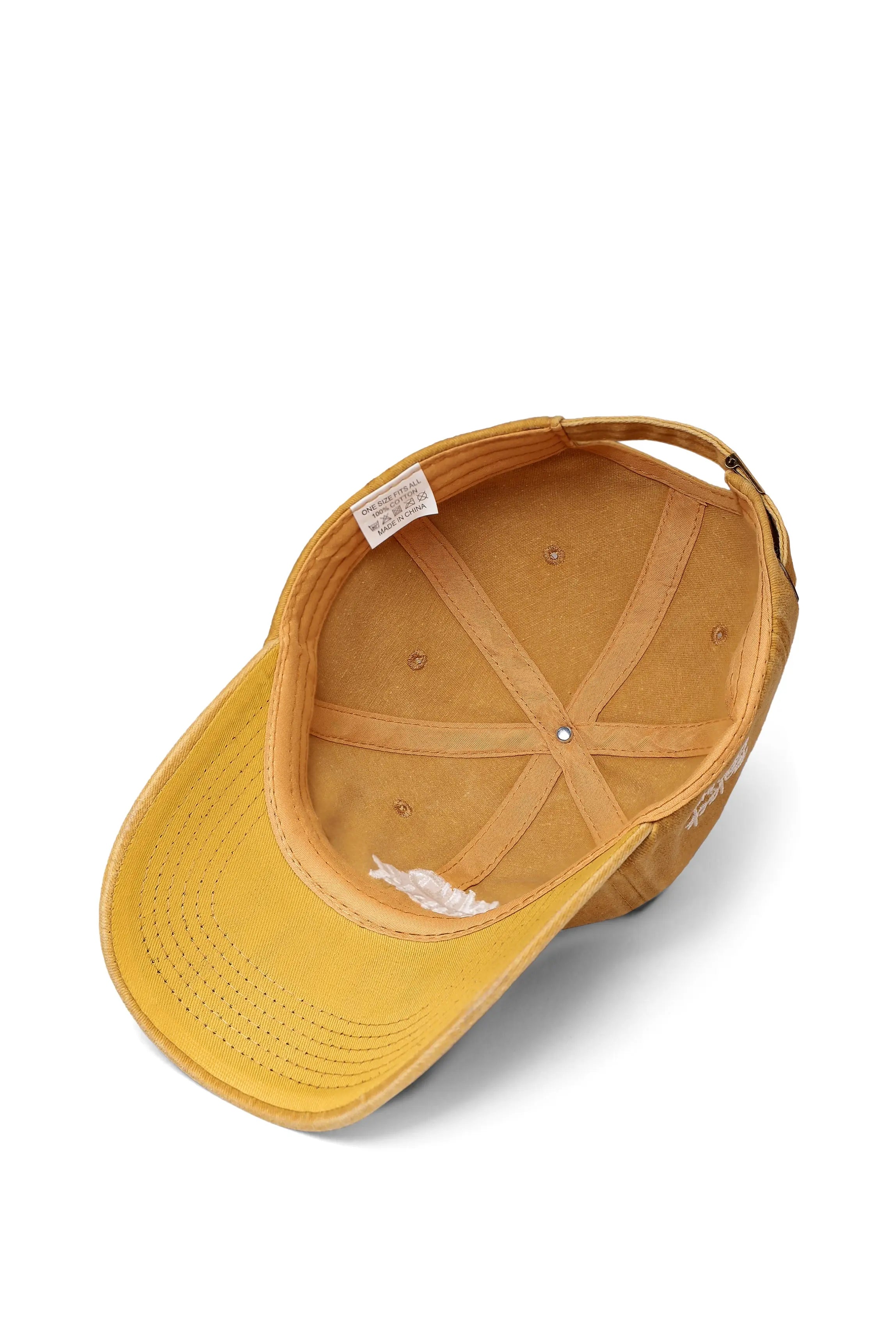 Gorra de Vintage Amarilla BlackBörk