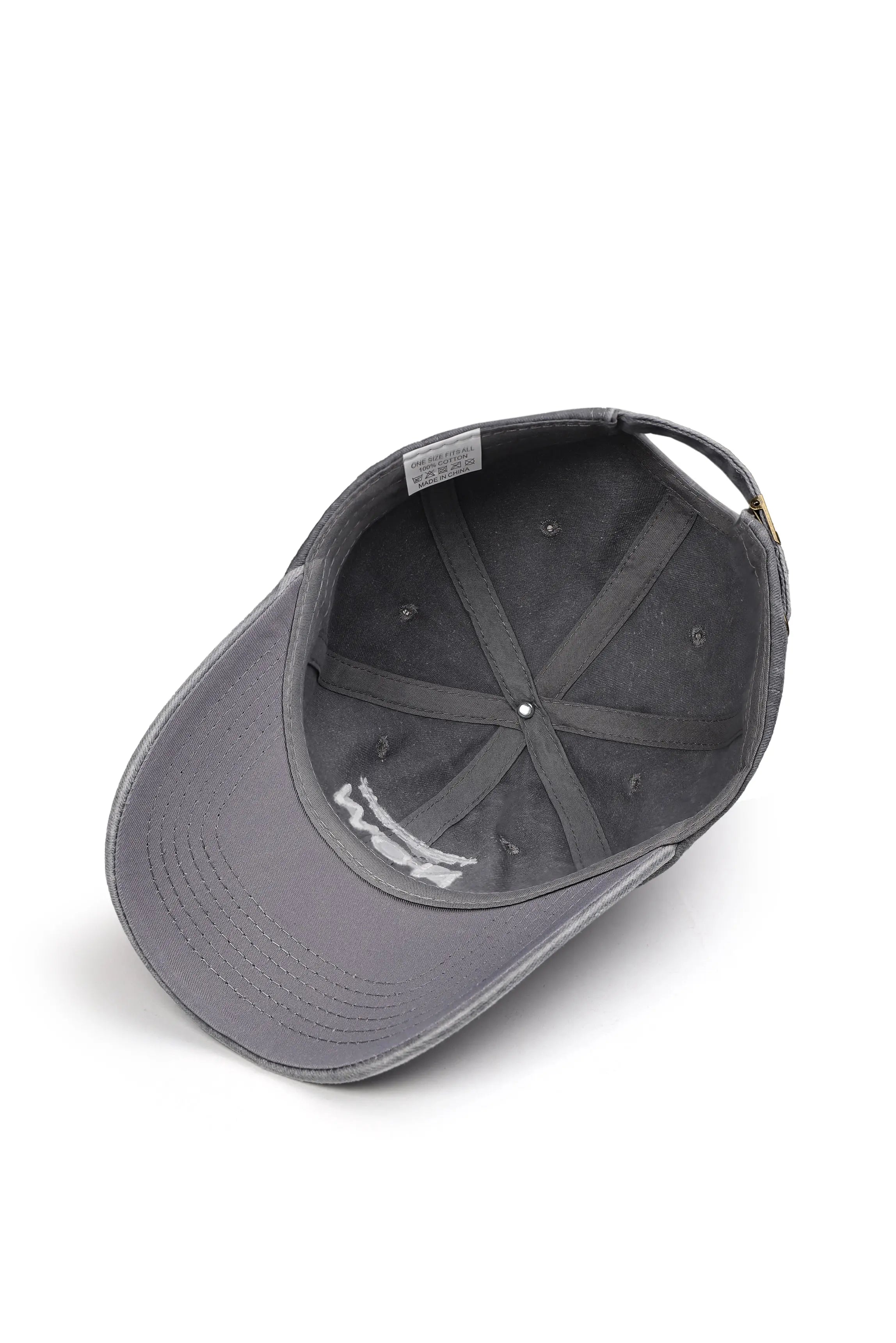 Gorra de Vintage Gris BlackBörk