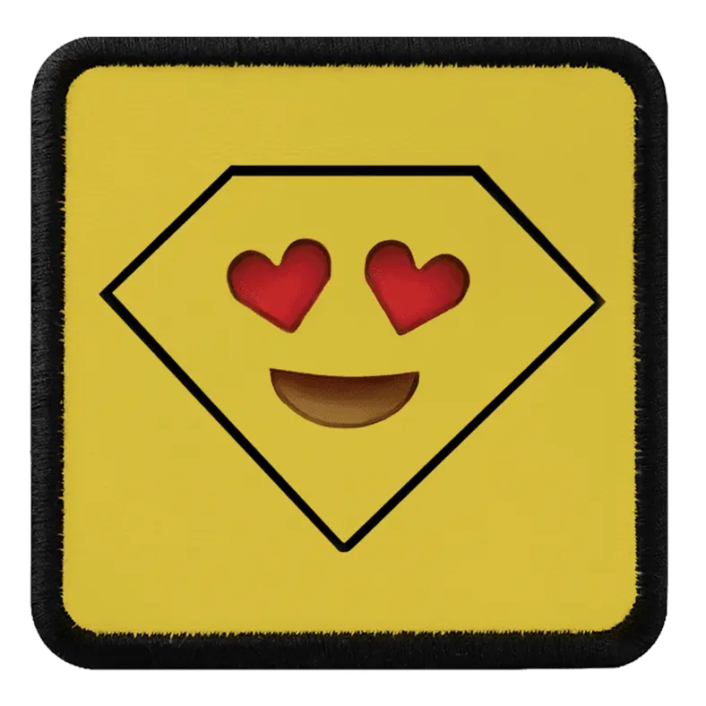 Parche Emoji Corazón para Gorras BlackBork BlackBörk