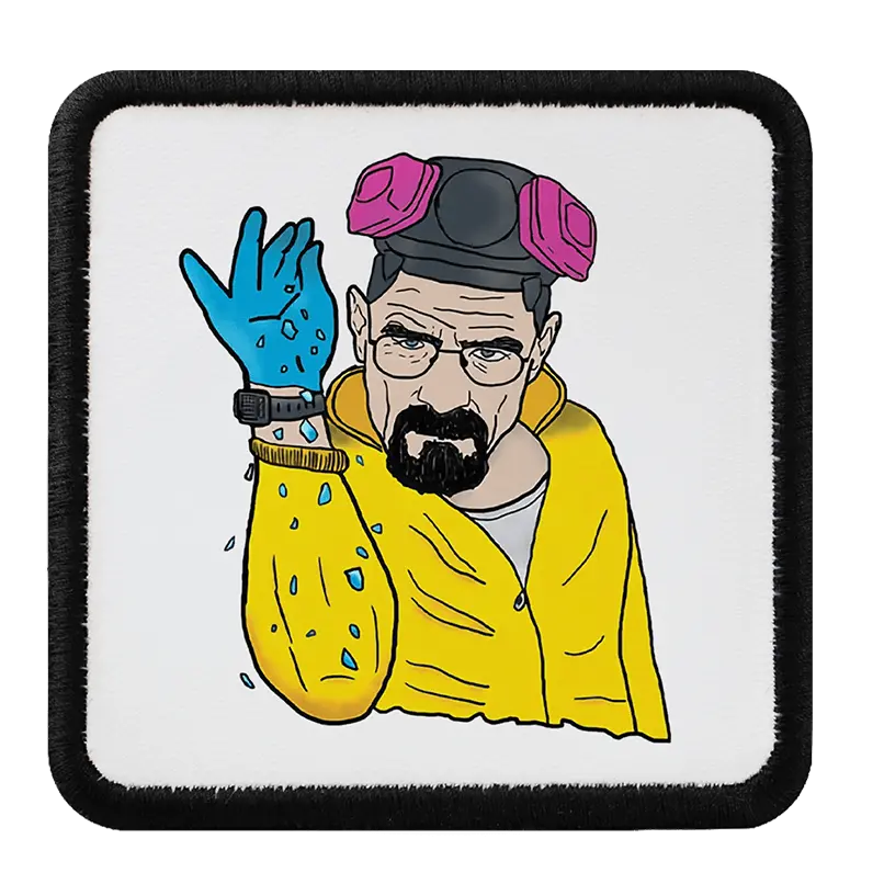 Parche Breaking Bad Salt Bae para Gorras BlackBork BlackBörk