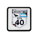 Parche Argentina Ruta 40 para Gorras BlackBork