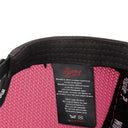 Gorra Tejido Cordura Negro y Rosa Cordura con Parche Oso