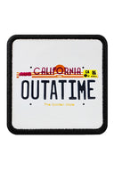 Gorra Six Ladrillo Béisbol con Parche California Outatime