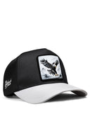 Gorra Blanco-Negro Trucker