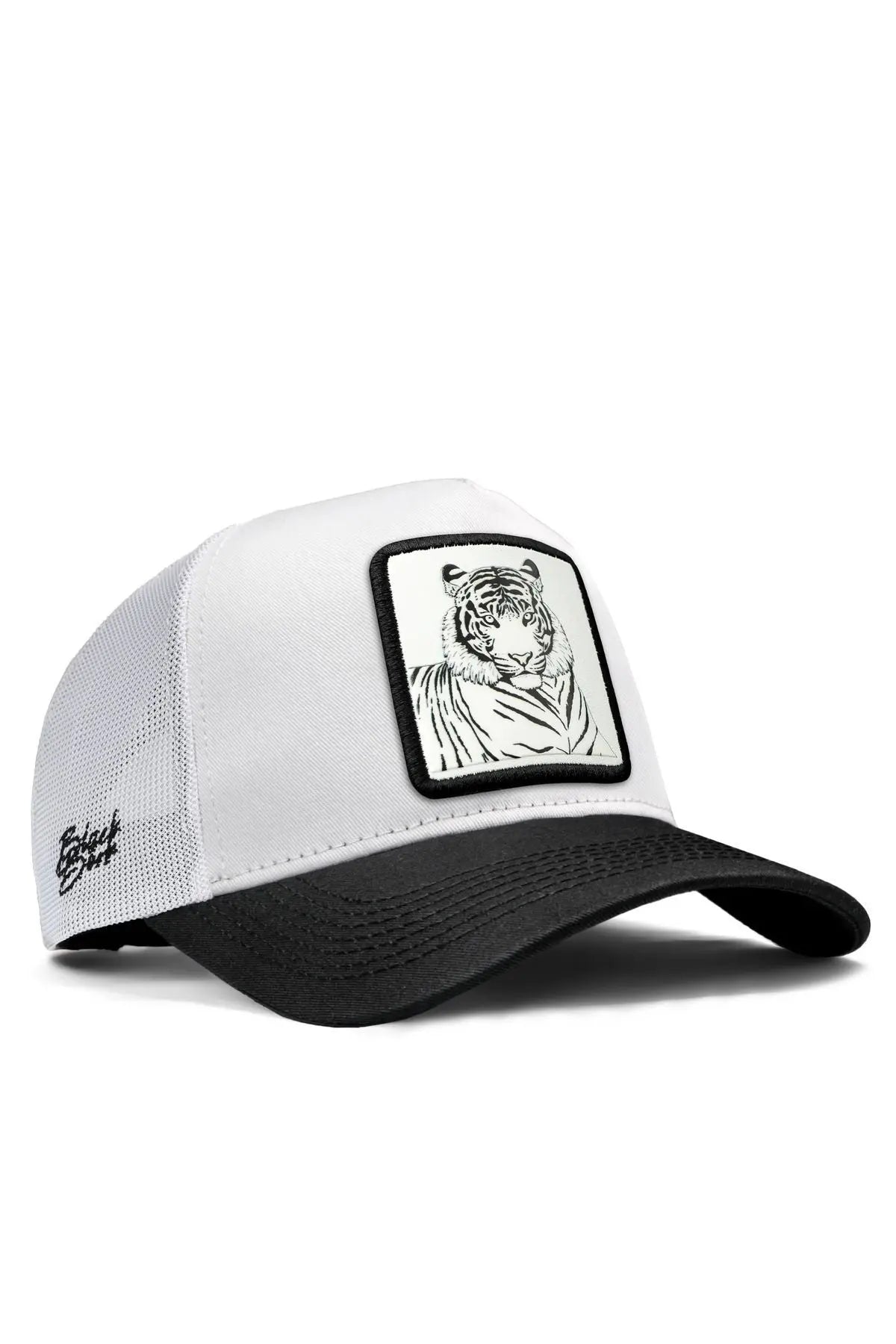 Gorra Blanca Visera Negra Trucker BlackBörk