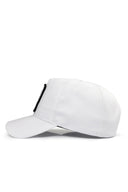 Gorra Blanco Béisbol con Parche águila