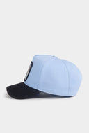 Gorra Negro Azul Hielo con Parche Boss