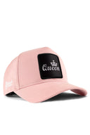 Gorra Salmón Béisbol con Parche Queen