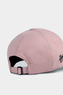 Gorra Six Negro - Salmón Béisbol con Parche caballo