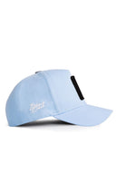 Gorra Azul Hielo Béisbol con Parche Normal is Boring Logolu