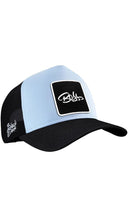 Gorra Negro Azul Hielo con Parche Boss