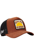 Gorra Camel-Negro Trucker BlackBörk