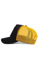 Gorra Negro Amarillo Hip Hop Premium con Parche El Patron