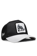 Gorra Blanco Negro Hip Hop Premium con Parche la pantera