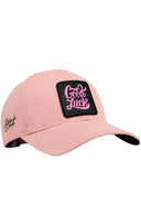 Gorra Six Salmón Béisbol con Parche Good Luck