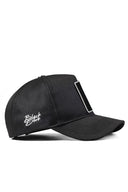 Gorra Negro Béisbol con Parche tigre